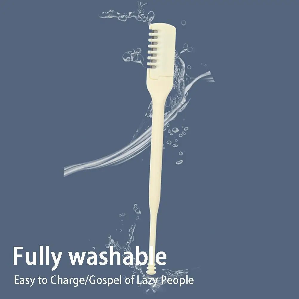 Precision Manual Nose Hair Trimmer – 360° Rotating Stainless Steel Clipper