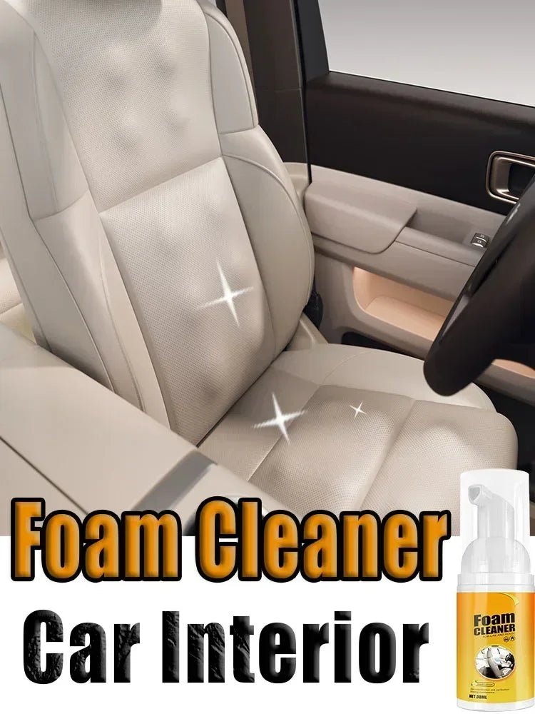 All-Purpose Foam Cleaner Spray – Powerful Stain Remover for Car, Kitchen & Home Use