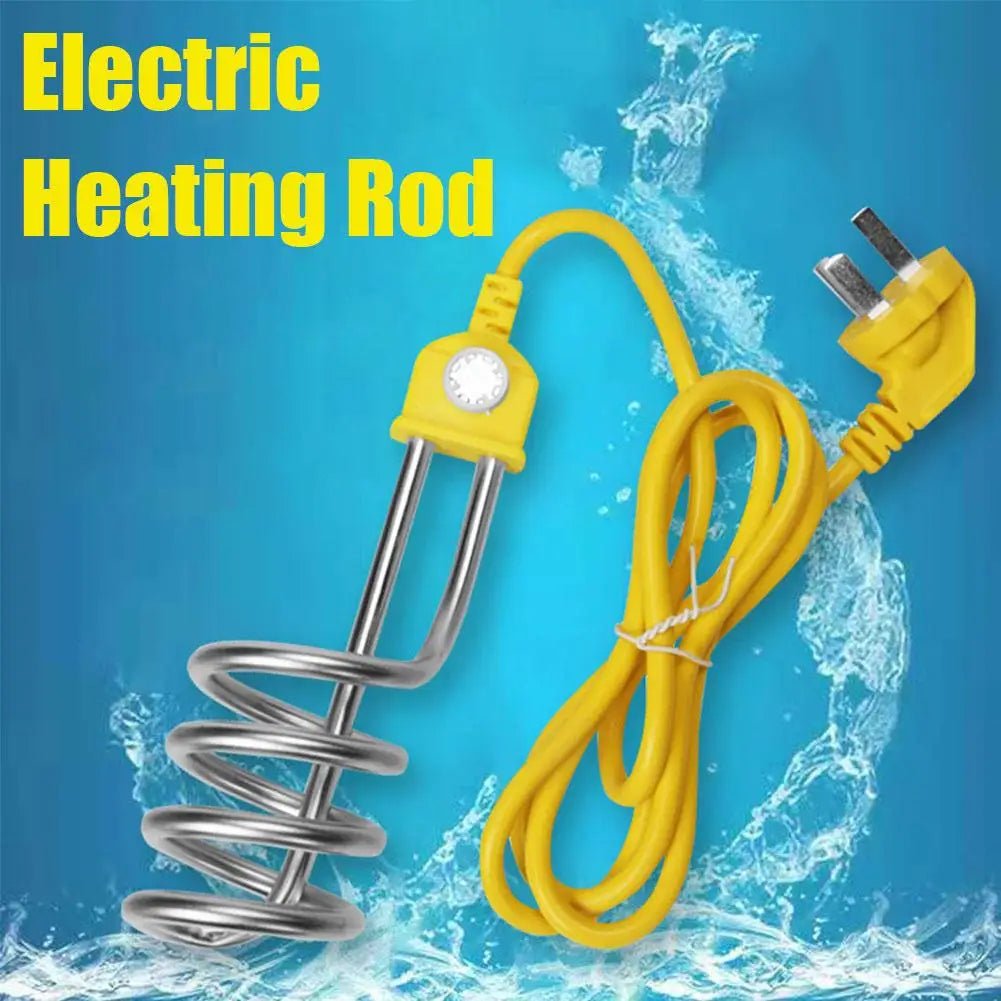 Portable Electric Water Heater Rod - Quick Heating Rod for Home & Travel