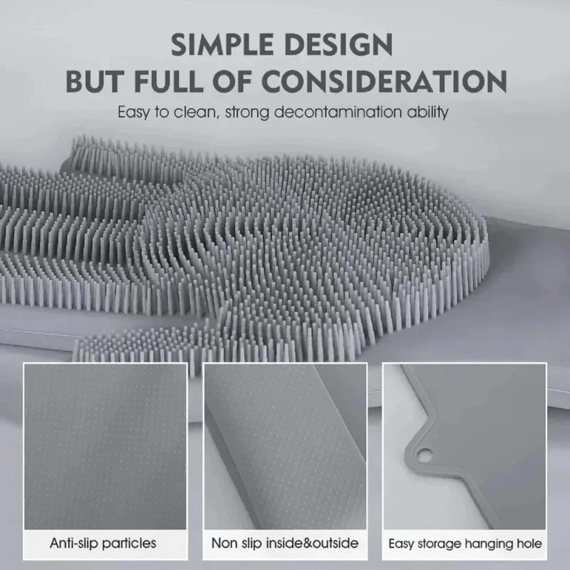 Multipurpose Silicone Cleaning Gloves – Dishwashing, Car Wash & Home Cleaning