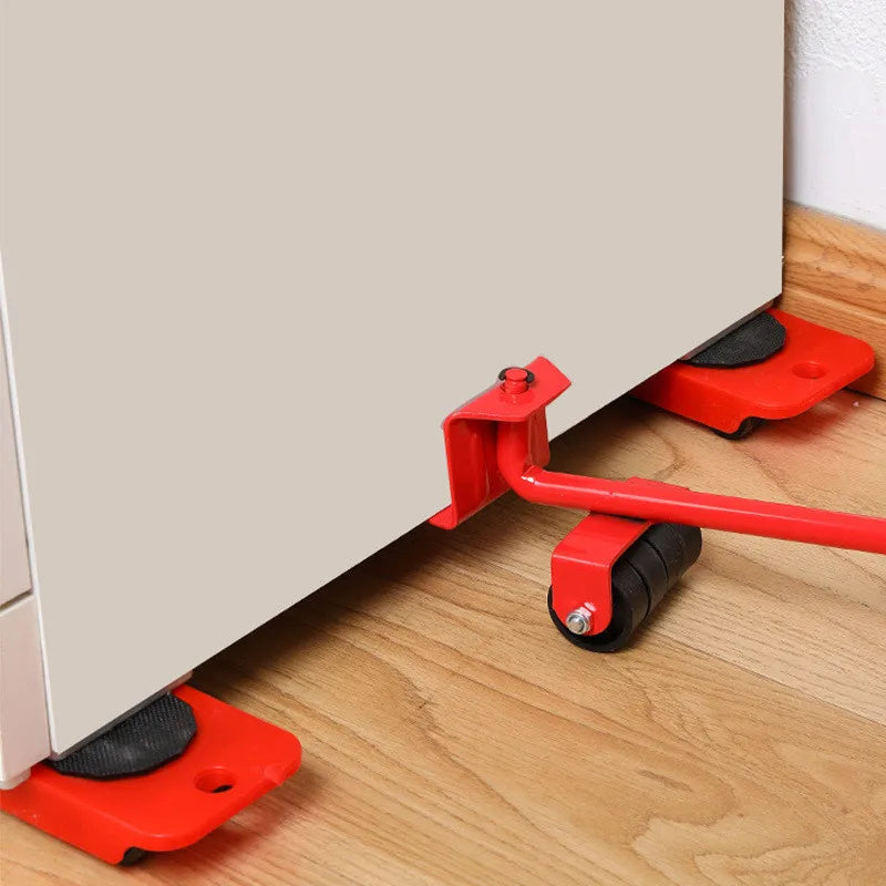 5-in-1 Heavy Duty Furniture Moving Tool Set – Easy Lifting & Transport Roller Kit