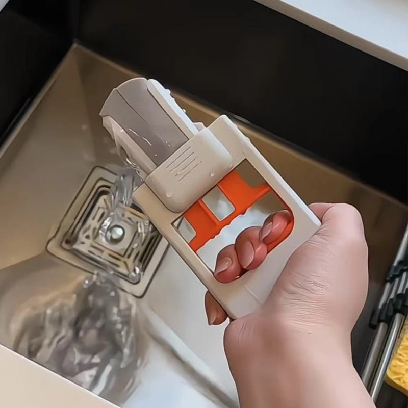 Foldable Mini Cleaning Mop – Self-Squeeze Design for Home & Travel