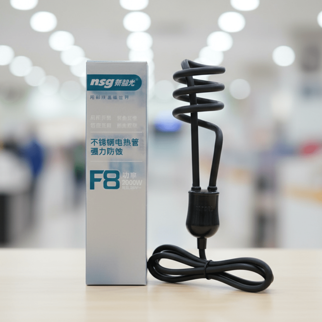 Portable Electric Water Heater Rod - Quick Heating Rod for Home & Travel